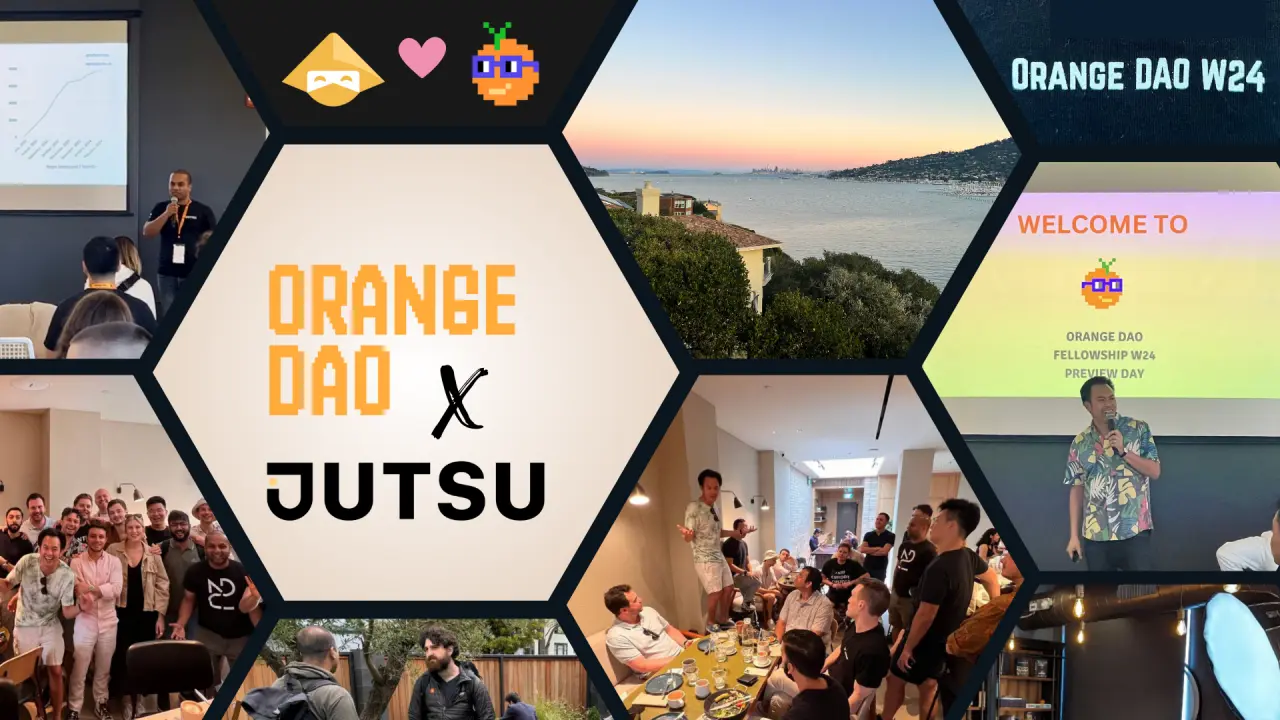 Jutsu's Journey with OrangeDAO 🍊